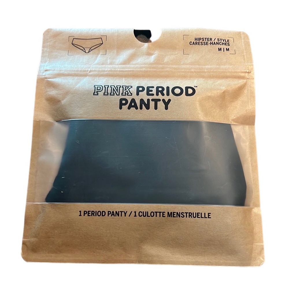 Victoria’s Secret | Pink Period Panty. Unopened. Black. M